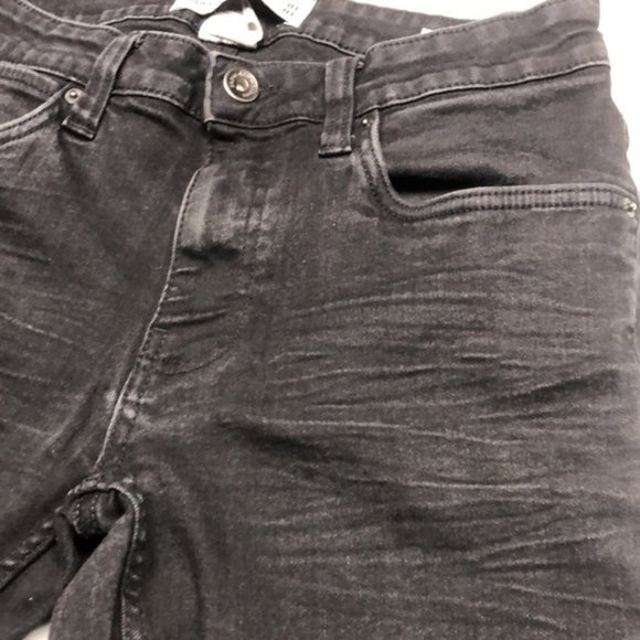 LIKE NEW PAPER DENIM & CLOTH BLACK STRAIGHT JEANS 30x32 😎 - Picture 9 of 14